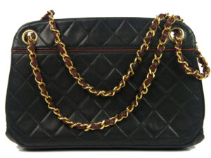 Chanel Quilted Shoulder Bag Kisslock