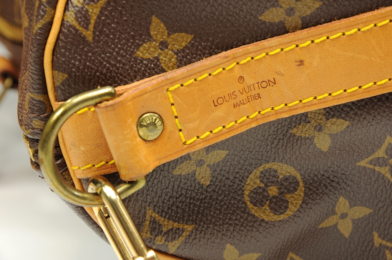 louis vuitton keepall tag