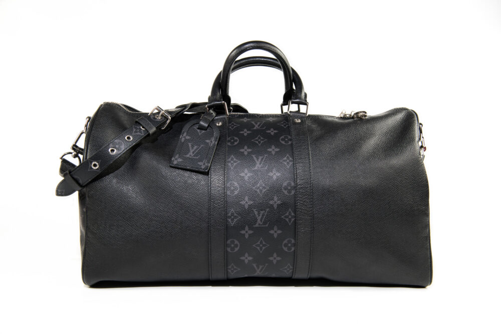 Louis Vuitton Keepall 50 Bandoulière Eclipse Taiga