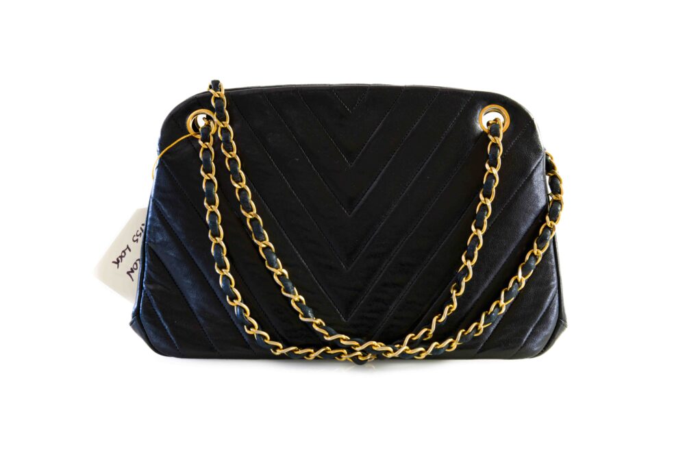 Chanel Chevron Shoulder